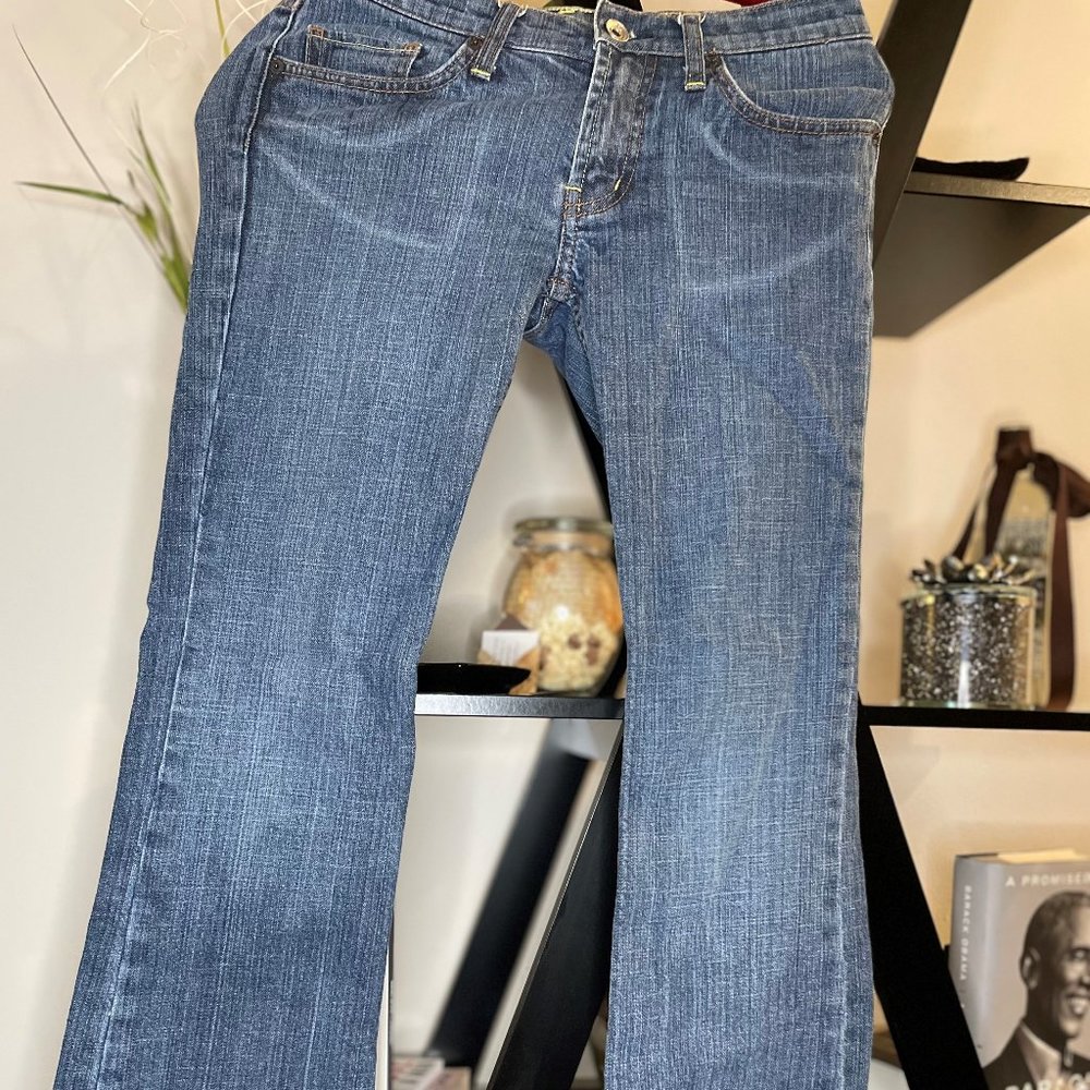 Express Jeans  Rhinestone Pockets